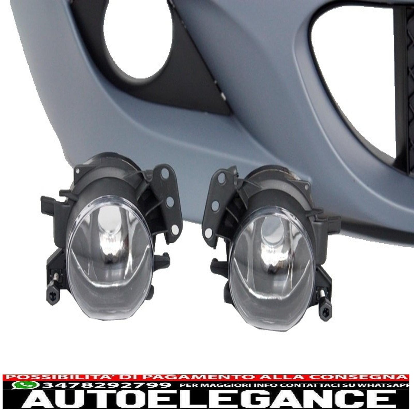 kit carrozzeria con sistema di scarico doppi terminali di scarico sportivi adatti per bmw e60 serie 5 (2007-2010) m-technik design pdc 18mm