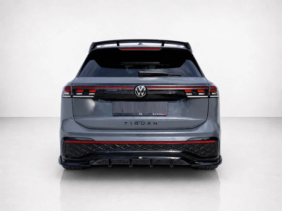 👉Divisori laterali posteriori VW Tiguan R-Line MK3 (2024-) in ABS nero lucido👈