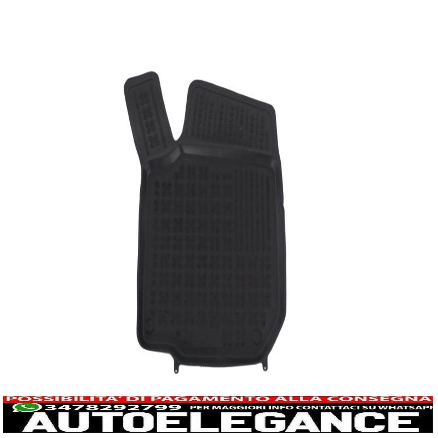 Tappetino in gomma per auto nero adatto per Seat leon 99-05 toledo 99-04 skoda octavia 97-10 vw beetle bora 98-05 golf 4 iv 97-06