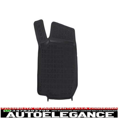 Tappetino in gomma per auto nero adatto per Seat leon 99-05 toledo 99-04 skoda octavia 97-10 vw beetle bora 98-05 golf 4 iv 97-06
