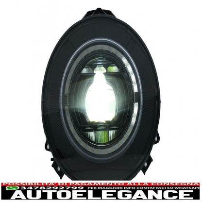 fari anteriori full led adatti per mercedes classe g w463 (2007-2017) design nero facelift 2018