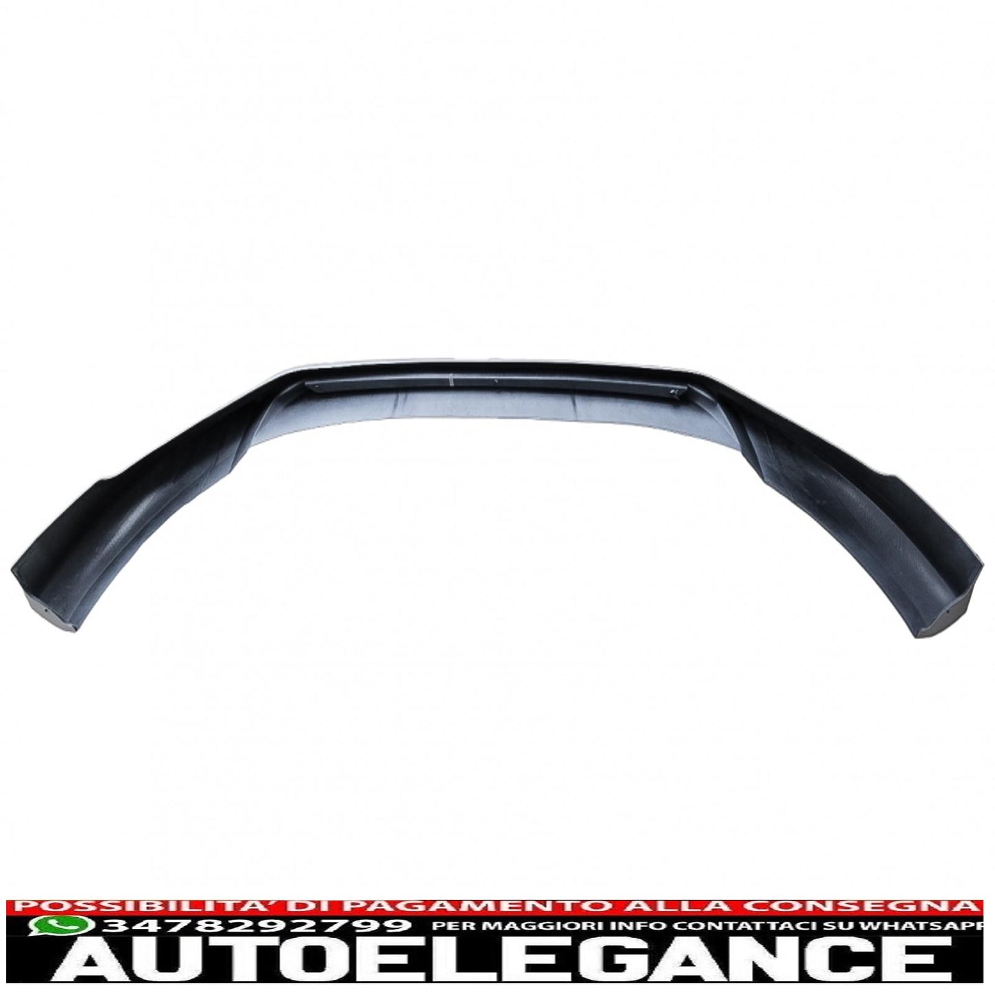 Front Bumper Lip Extension Spoiler Fit For VW Golf VII 7 5G Pre-Facelift (2013-2017) Gloss Black &amp; White