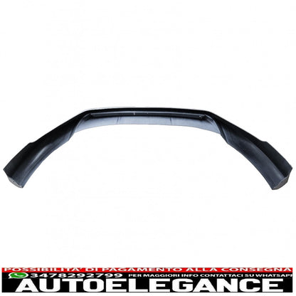 Front Bumper Lip Extension Spoiler Fit For VW Golf VII 7 5G Pre-Facelift (2013-2017) Gloss Black &amp; White
