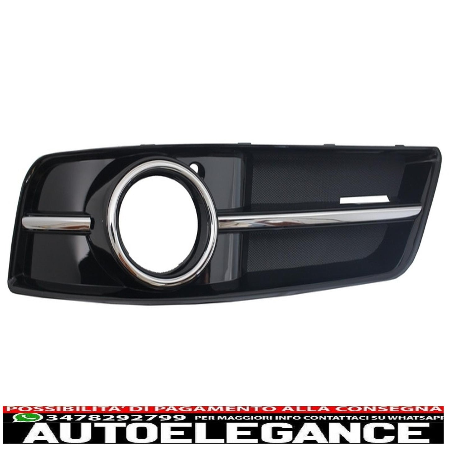 Copri fendinebbia griglie laterali adatti per audi a3 facelift (8p1) (2008-2012) s3 sline design AUTOELEGANCERICAMBI