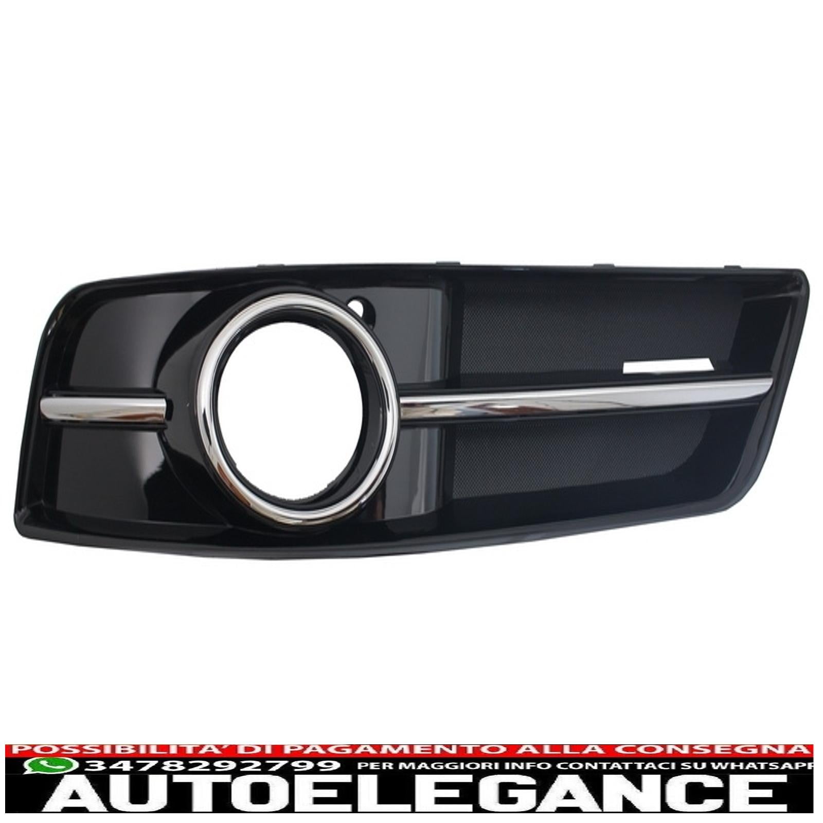 Copri fendinebbia griglie laterali adatti per audi a3 facelift (8p1) (2008-2012) s3 sline design AUTOELEGANCERICAMBI