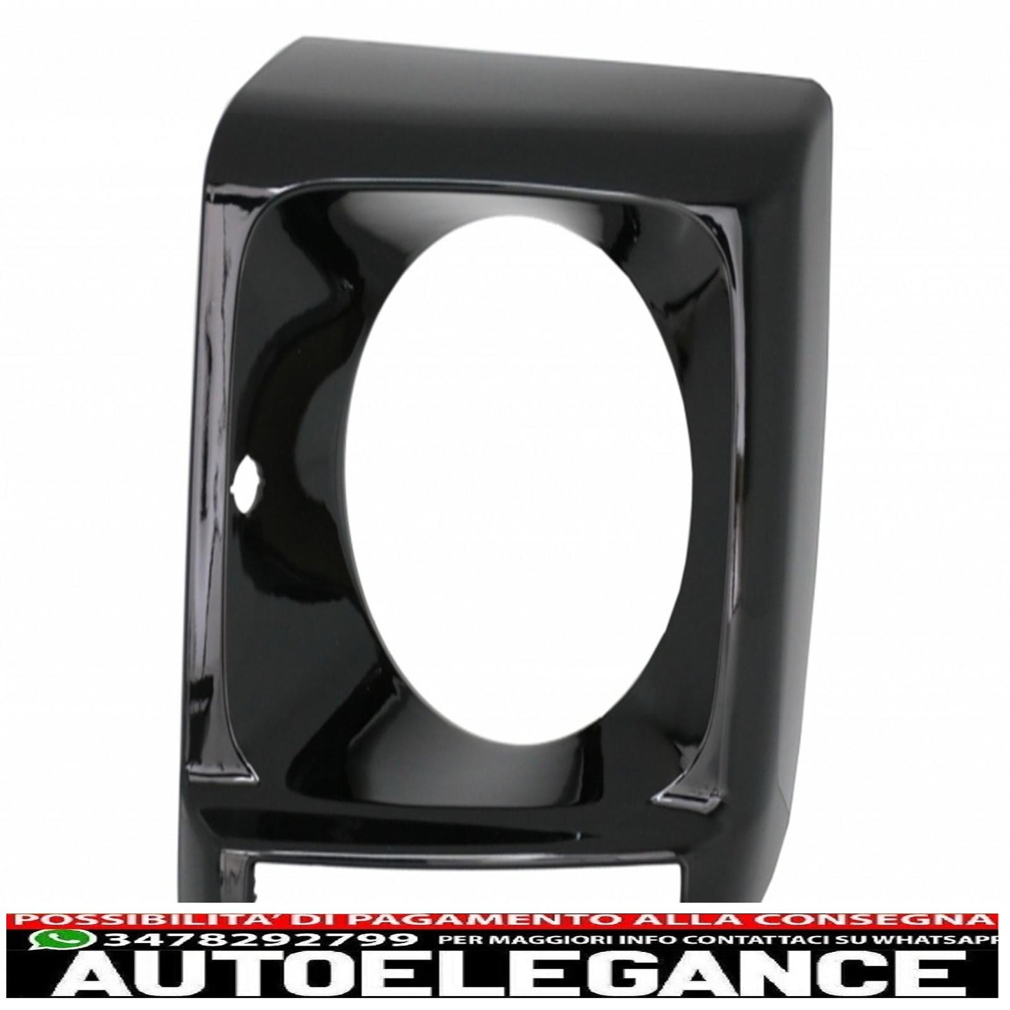 Copri fari neri adatti per mercedes classe g w463 (1989-2018) design g65 AUTOELEGANCERICAMBI