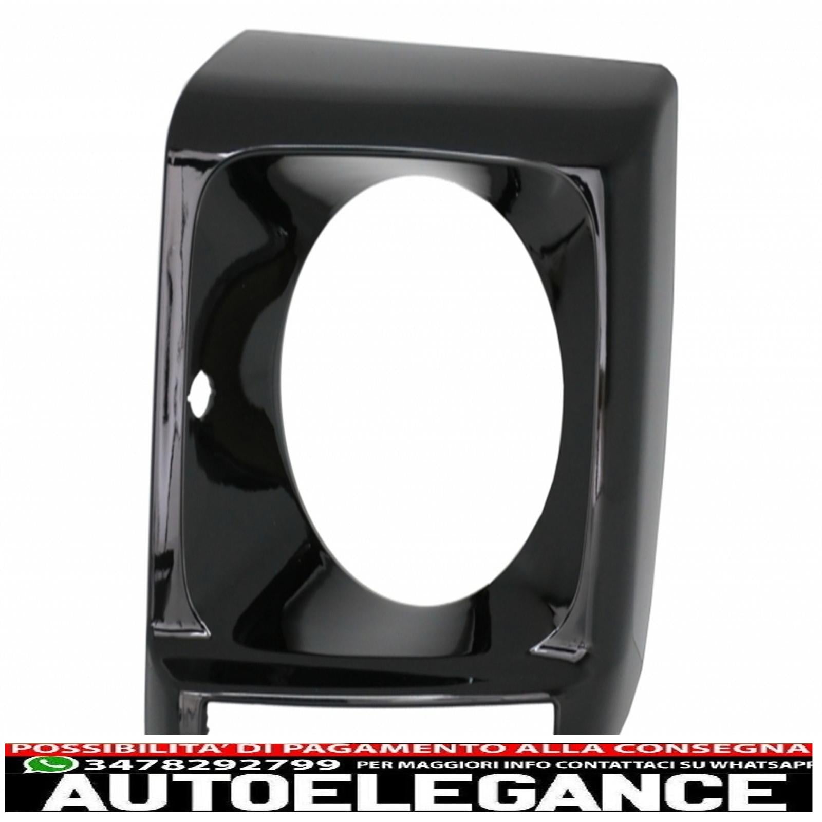 Copri fari neri adatti per mercedes classe g w463 (1989-2018) design g65 AUTOELEGANCERICAMBI