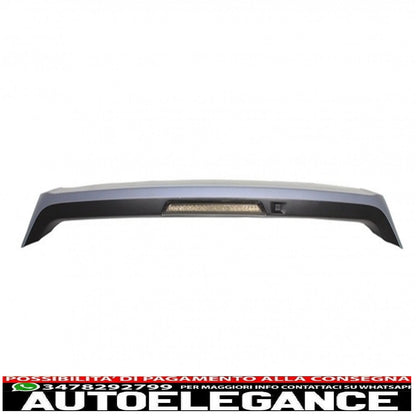 spoiler sul tetto con kit portellone posteriore cromato adatto per range rover sport l320 (2005-2009) design autobiografia