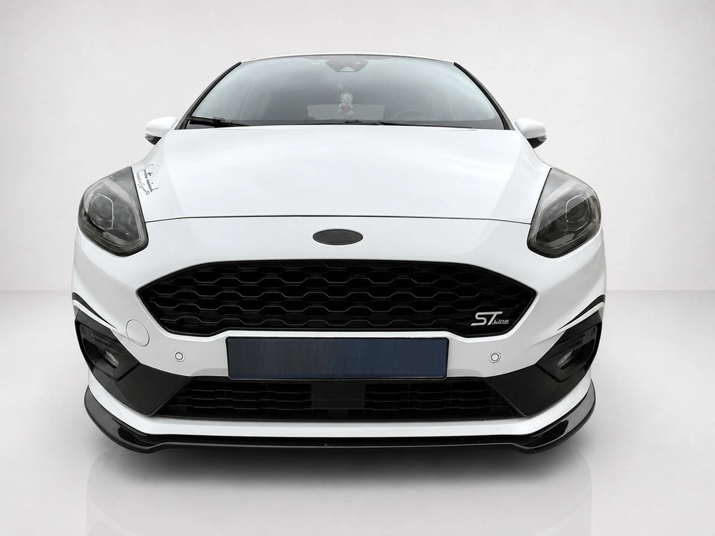👉SPLITTER ANTERIORE FORD FIESTA MK8 ST ST-LINE 2017-2021 NERO LUCIDO👈