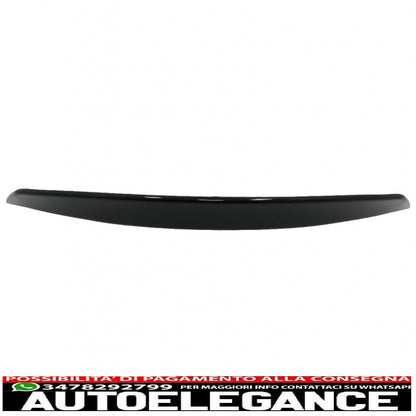 Boot Spoiler Suitable For Mercedes E Class C238 Coupe (2016-up) Piano Black 