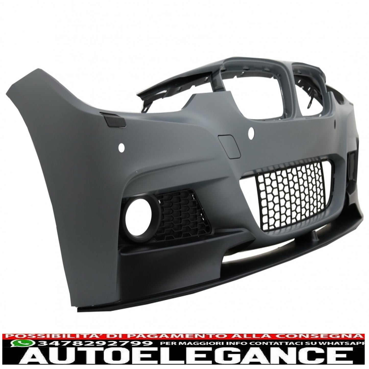 complete body kit suitable for bmw 3 series f30 (2011-2014) and f30 lci facelift (2015 onwards) m-performance design with double outlet air diffuser 