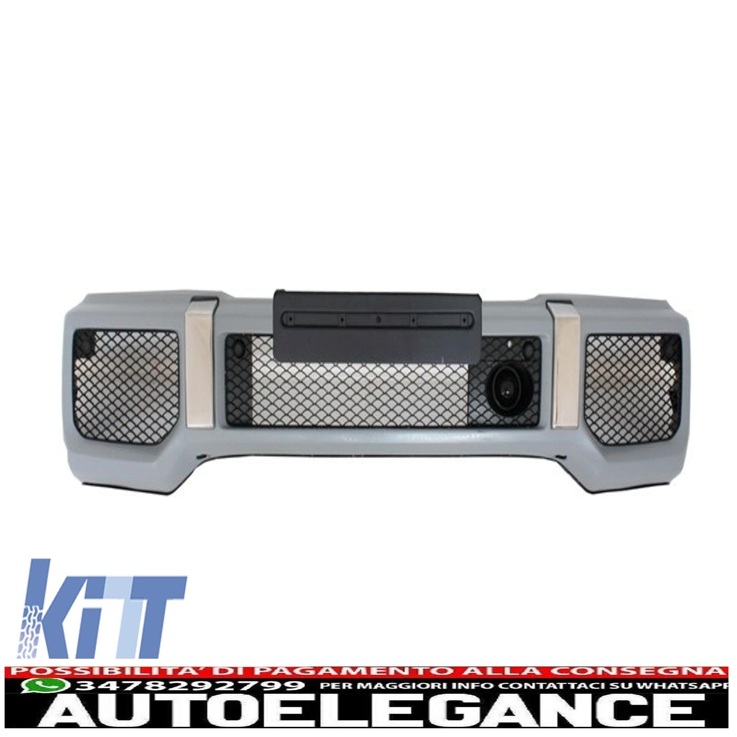 Complete conversion retrofit body kit with tailpipes suitable for mercedes g-class w463 (1989-2018) g63 g65 design 