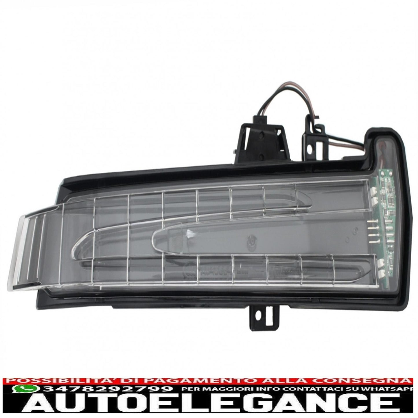 Mirror Indicator, Turn Signal Light, Lamp Suitable for Mercedes A-Class W176 B-Class W246 C-Class W204 CLS W218 E-Class W212 S-Class W221 Facelift Look
