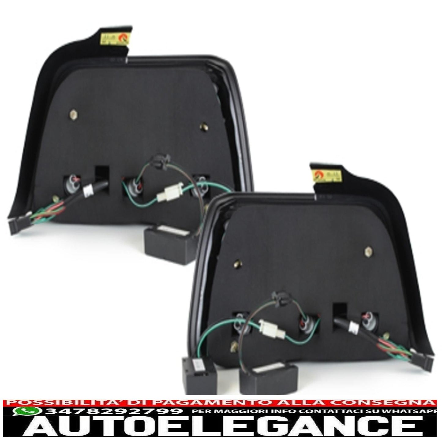 led rear lights suitable for bmw e36 lim. 92-98 _ red/crystal