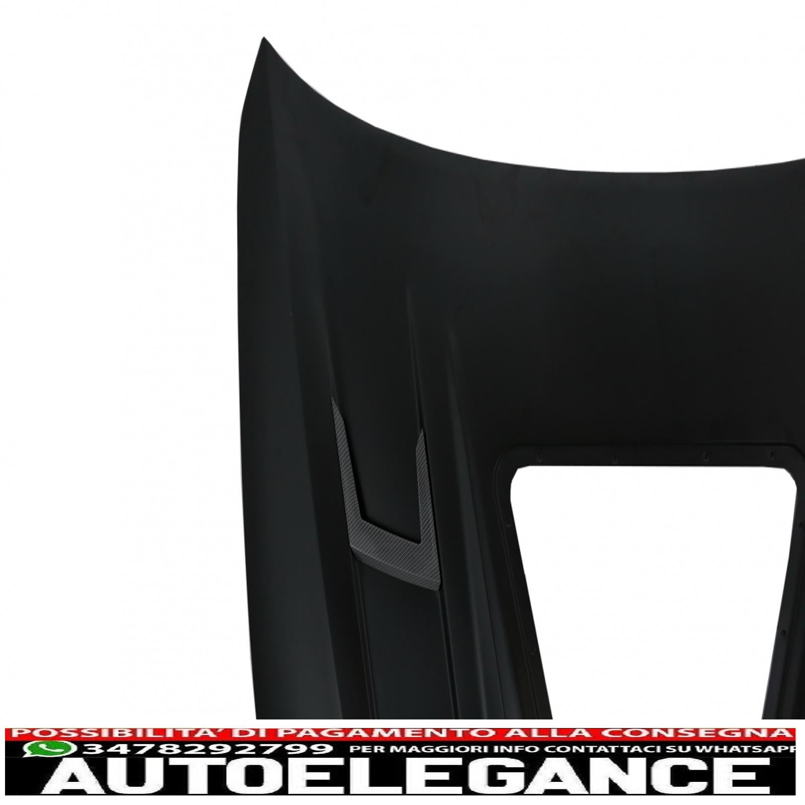 cofano cofano con copertura motore adatto per audi a6 c7 4g (2012-2018) gt design AUTOELEGANCERICAMBI
