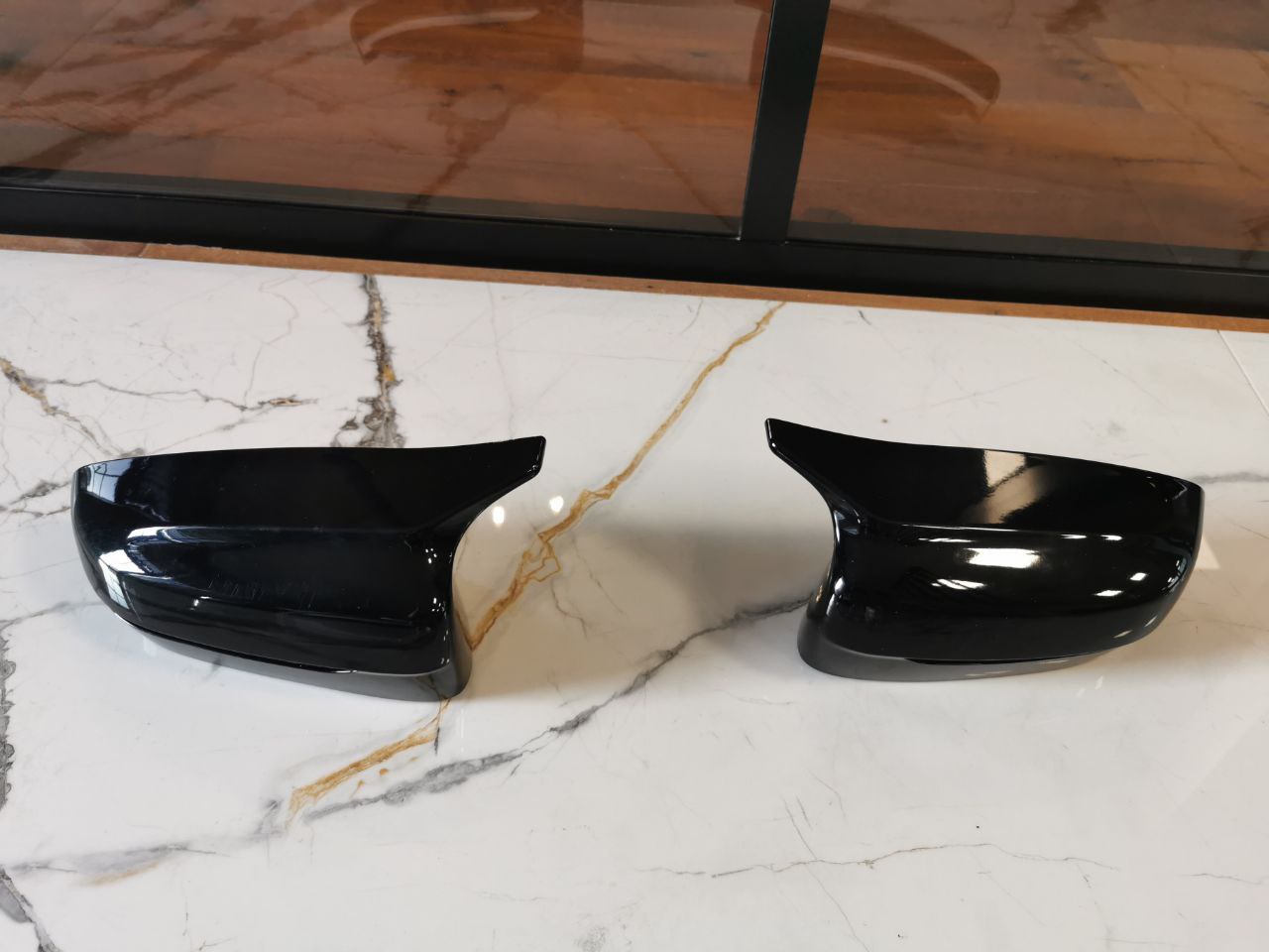 CALOTTE ADATTE PER BMW G11 G12 G14 G15 G20 G21 G22 G23 G30 G31 G42 NERO LUCIDO AUTOELEGANCERICAMBI
