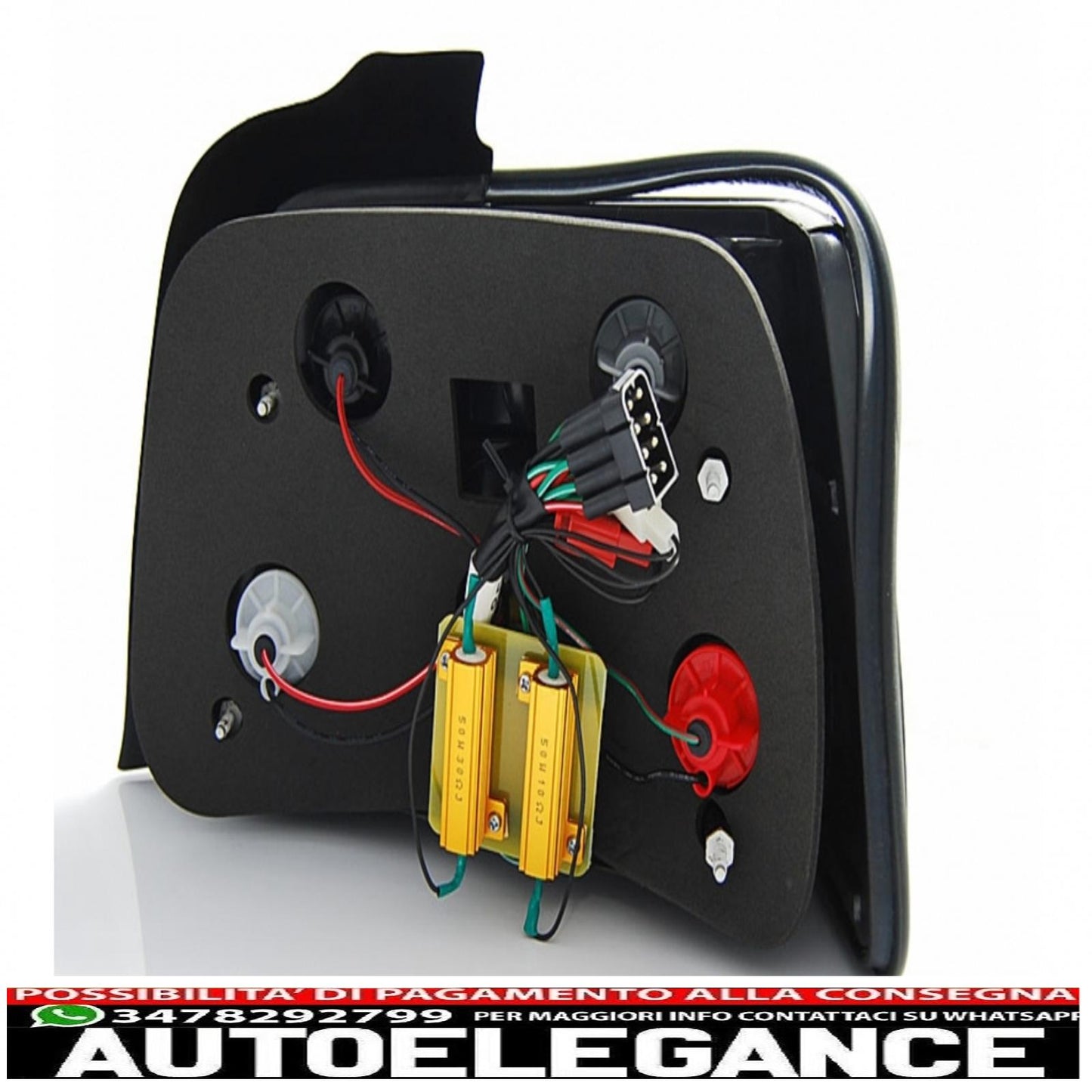 led bar rear lights suitable for bmw 3 series e36 sedan (12.1990-08.1999) red white