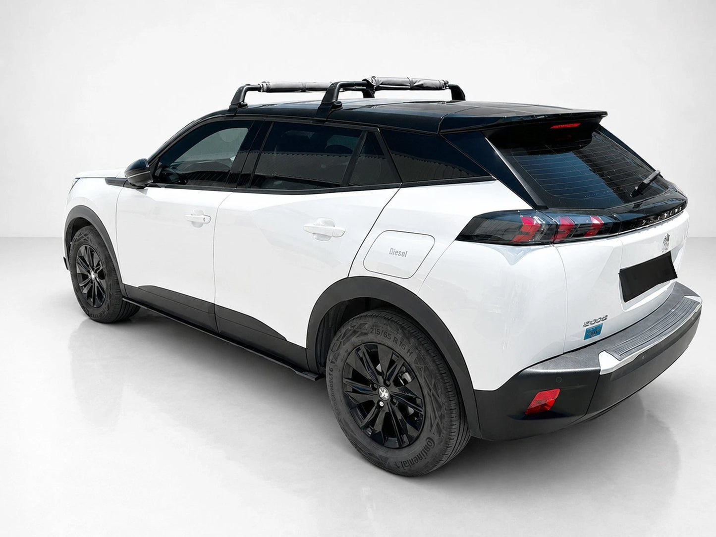 👉Gonne Laterali per Peugeot 2008 MK2 2019+ Prolunghe Sottoporta Nero Lucido👈