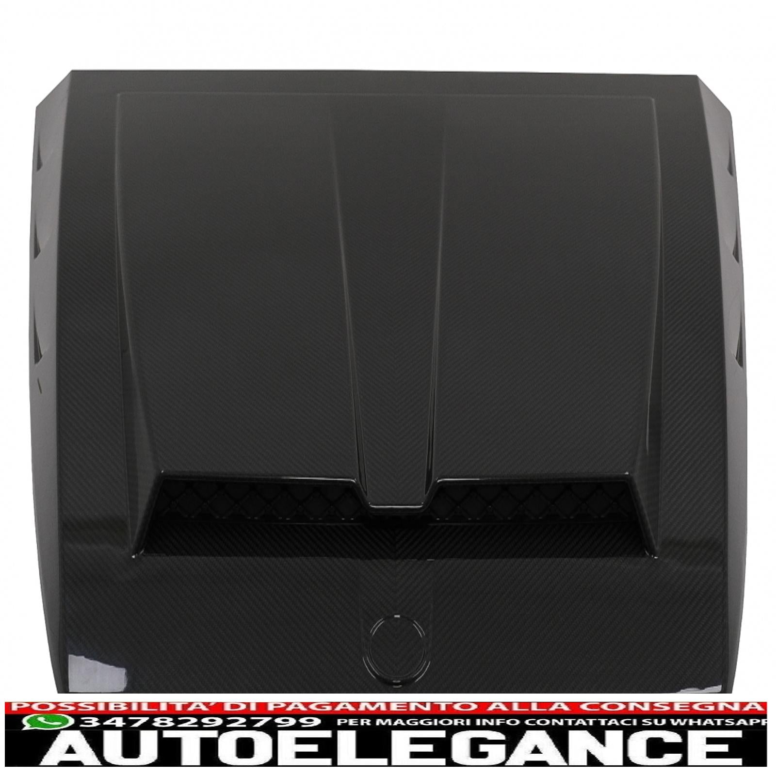 cofano adatto per mercedes classe g w463 restyling (2018-2022) real dry carbon AUTOELEGANCERICAMBI