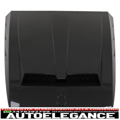cofano adatto per mercedes classe g w463 restyling (2018-2022) real dry carbon AUTOELEGANCERICAMBI