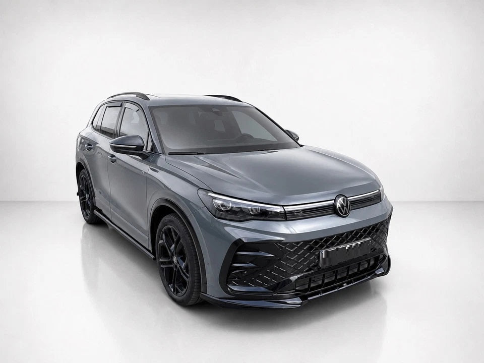 👉Splitter anteriore per Volkswagen Tiguan R-Line MK3 (2024-) ABS nero lucido👈