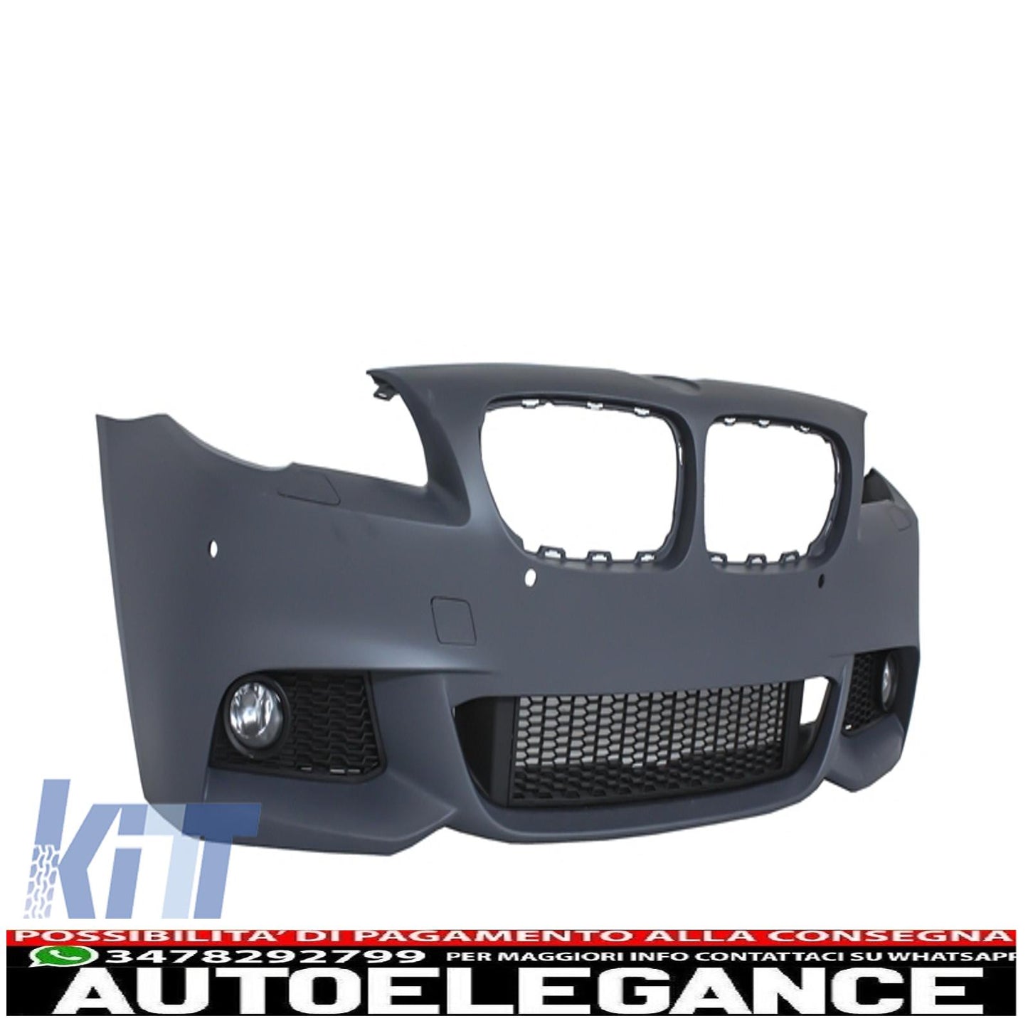 Paraurti anteriore adatto per BMW F10 F11 Serie 5 (dal 2011 in poi) design m-technik