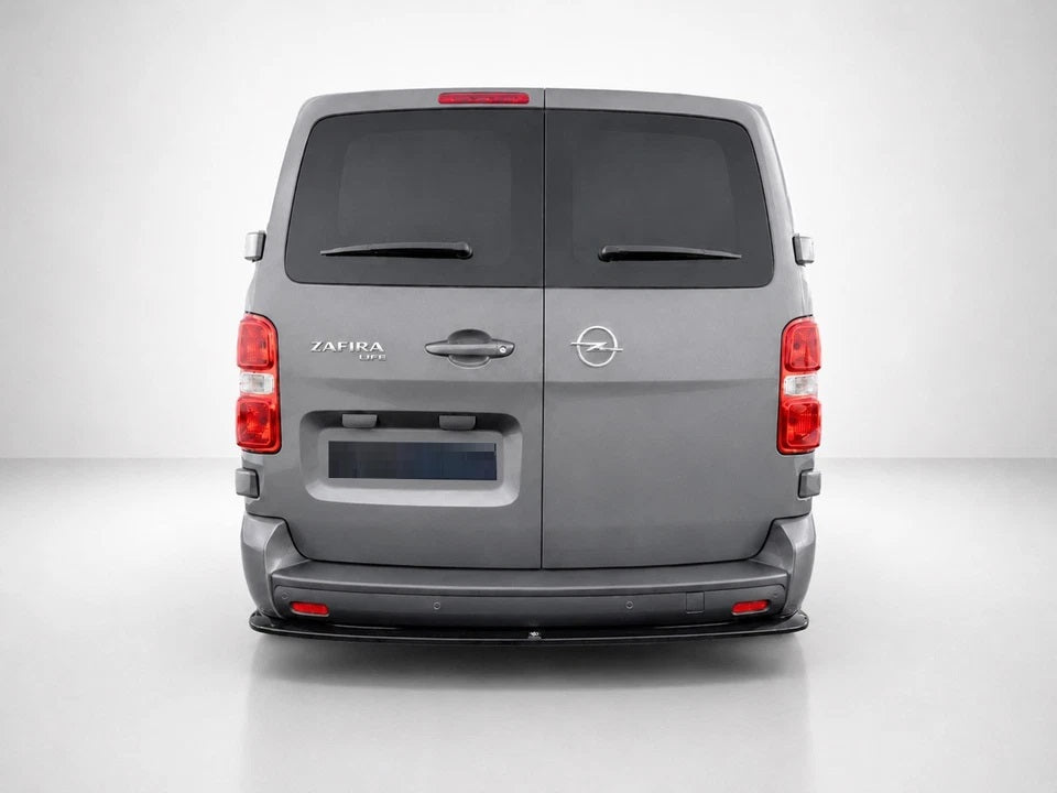 👉Diffusore posteriore Opel Vivaro C L3/Peugeot Expert L3 MK3 ABS nero lucido👈