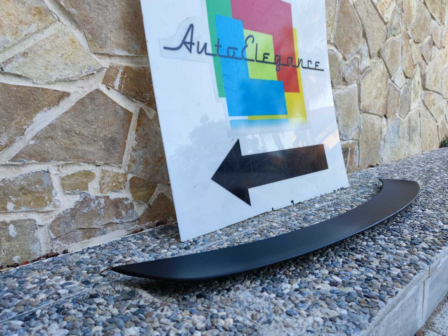 REAR HOOD SPOILER FOR MERCEDES GLC COUPE C253 ABS AMG LOOK 