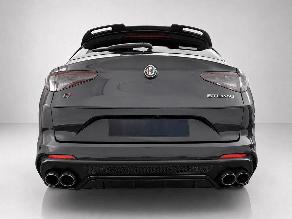 👉Spoiler posteriore per tetto Alfa Romeo Stelvio Mk1 17- in PU non verniciato👈