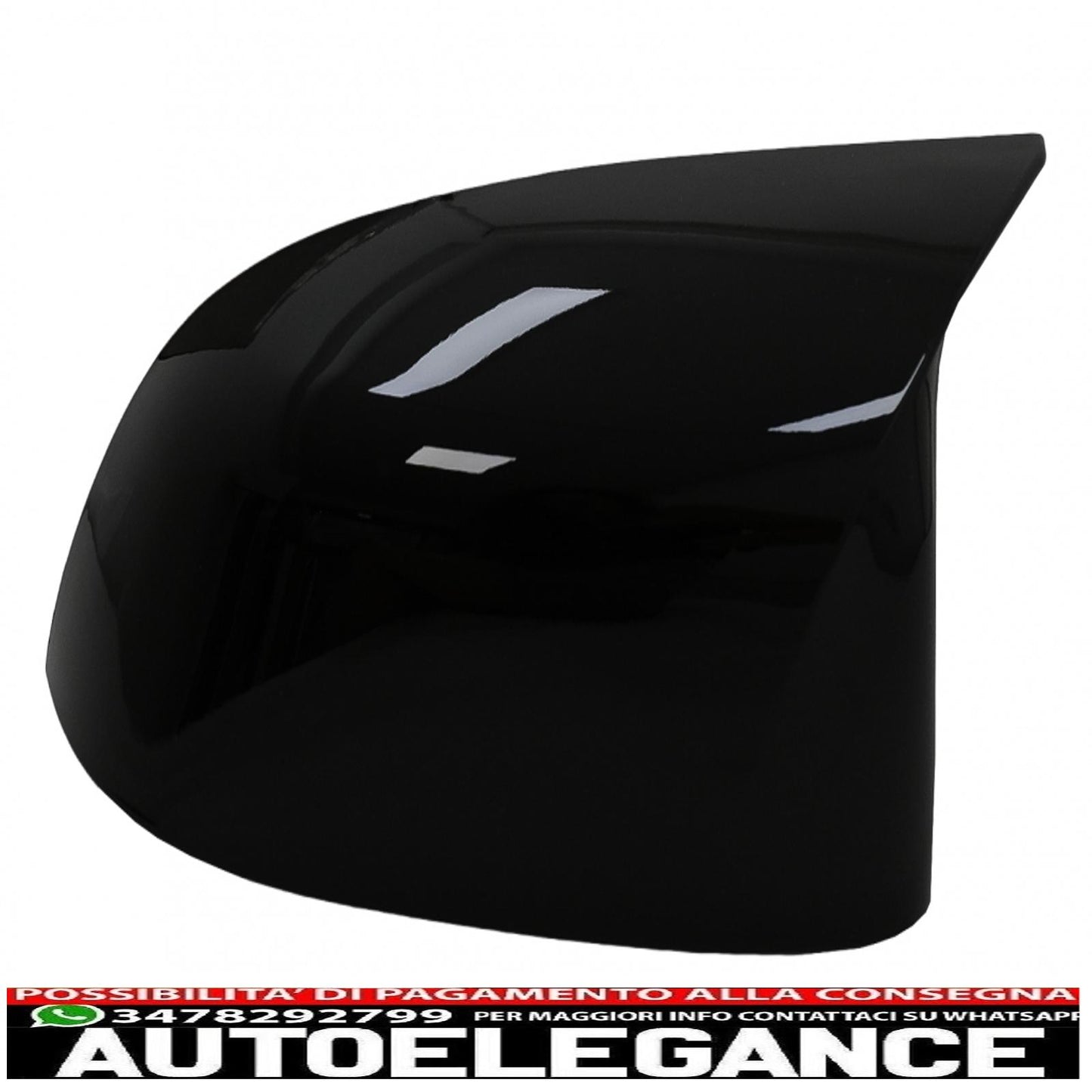 Calotte specchietti adatte per bmw x3 g01 x3 g08 x4 g02 x5 g05 x6 g06 x7 g07 (2017-2020) m sport design nero pianoforte AUTOELEGANCERICAMBI