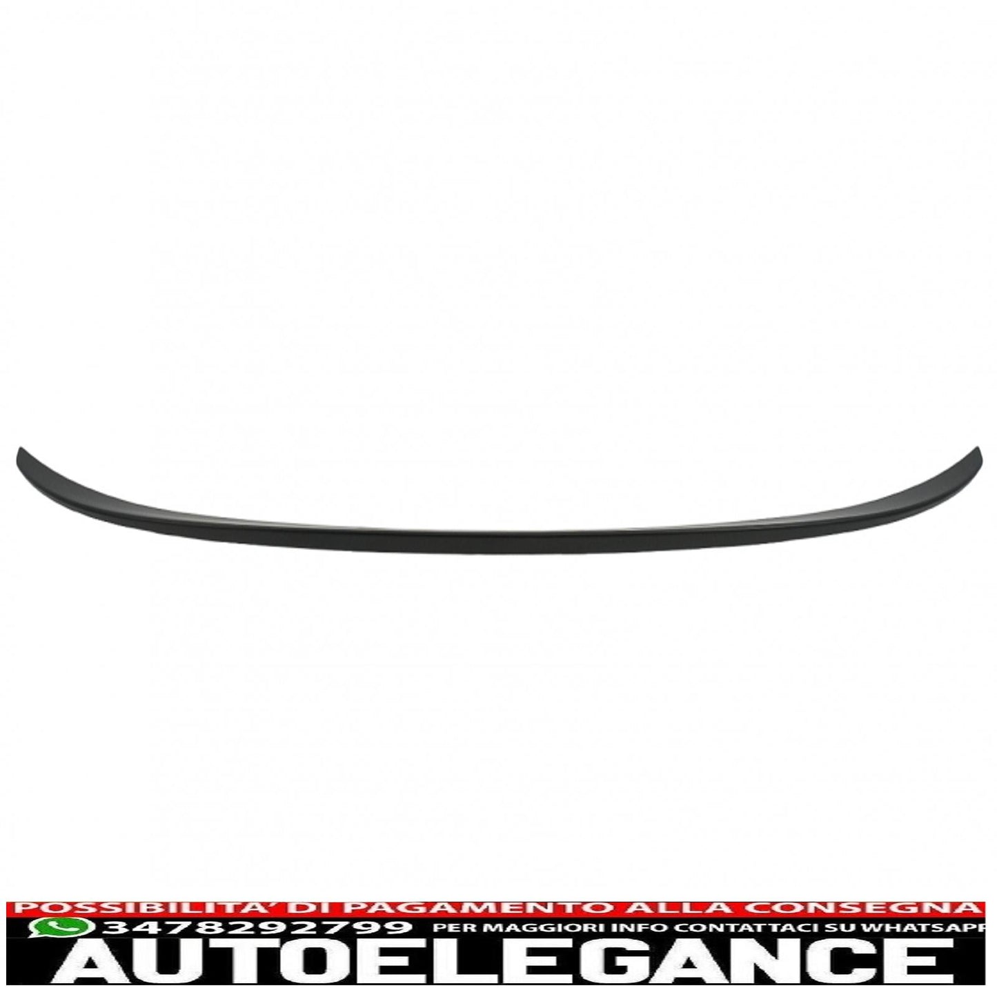 Boot lid spoiler suitable for BMW 3 Series F30 (2010 onwards) M3 design matt black 