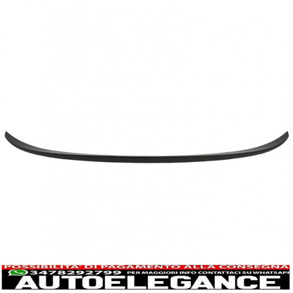 Boot lid spoiler suitable for BMW 3 Series F30 (2010 onwards) M3 design matt black 
