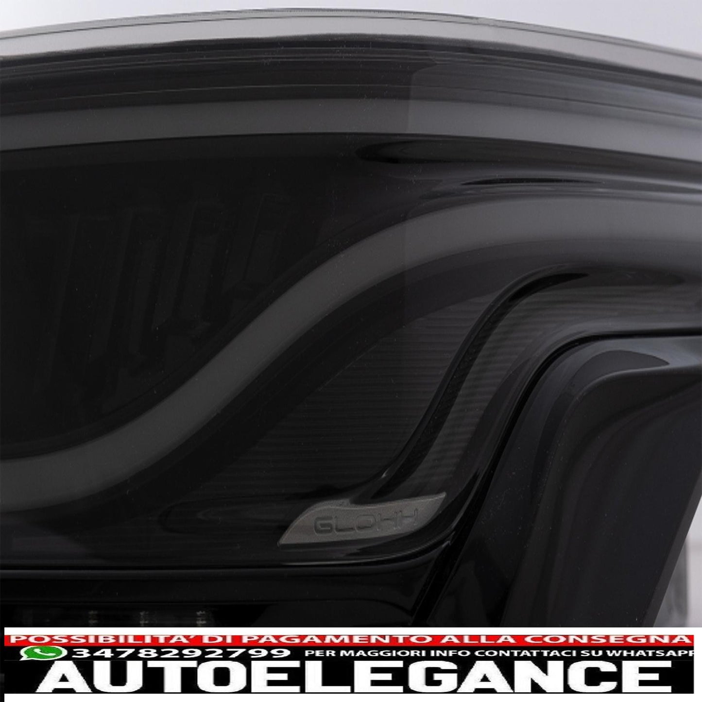 Glohh LED Light Bar Rear Lights Fit for Range Rover Sport L494 (2013-up) GL-5X Smoke with Gloss Black Finish