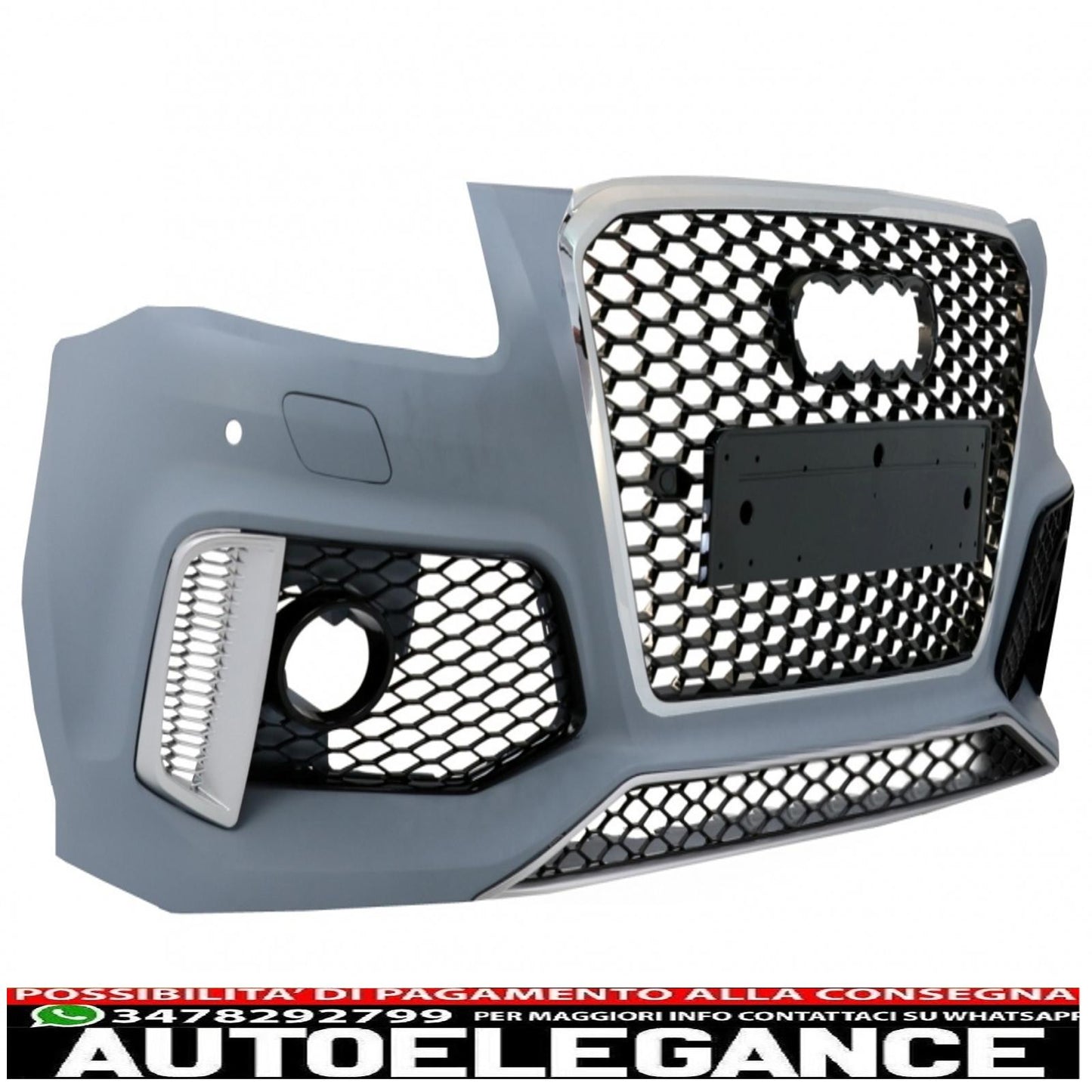 Paraurti anteriore adatto per audi q5 8r suv (2012-2016) rs design