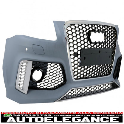 Paraurti anteriore adatto per audi q5 8r suv (2012-2016) rs design