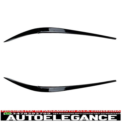 parafanghi gross sguardo nero lucido per bmw serie 3 g20 g21 2019-2022 (...-mostra il titolo originaletesto coprifari originali evil eye black gloss per bmw serie 3 g20 g21 2019-2022 (...