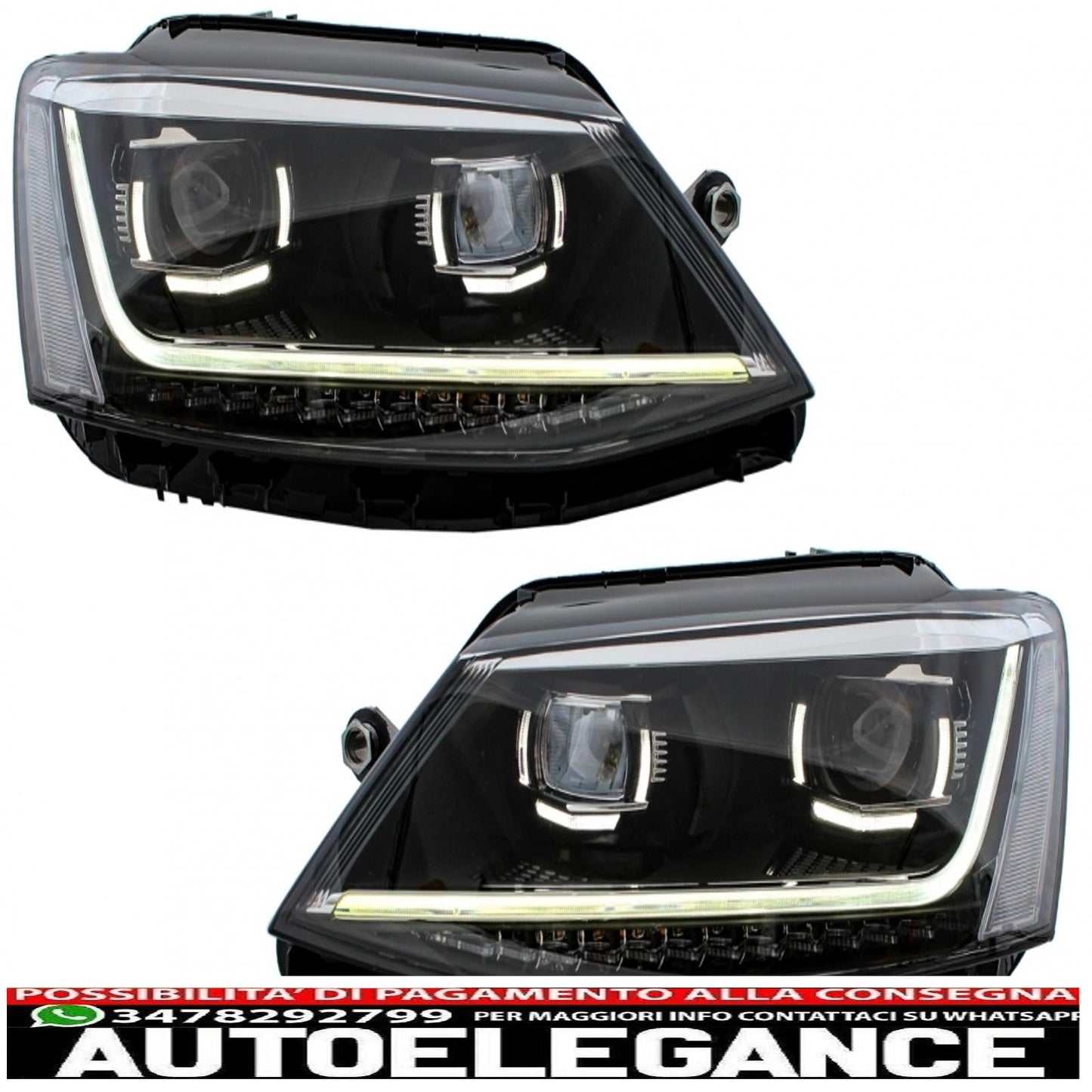 led drl headlights suitable for vw jetta mk6 vi (2011-2017) dynamic turn signals xenon matrix design 