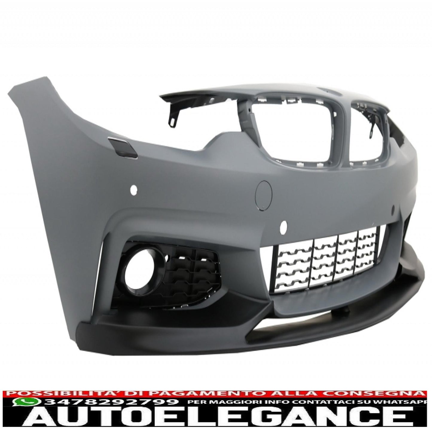 complete body kit suitable for bmw 4 series f32 f33 (2013-02.2017) m-performance design with black front fenders and bonnet 