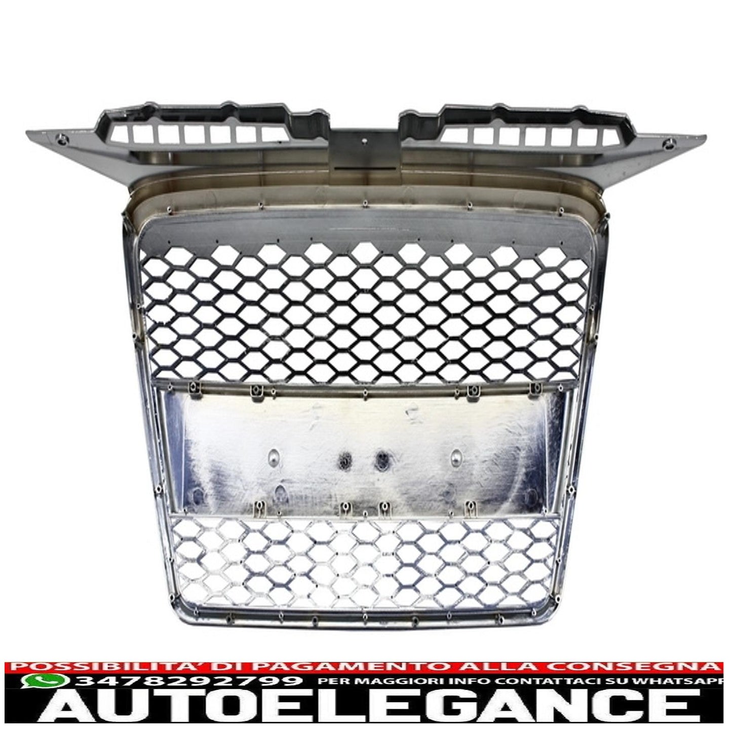 griglia anteriore senza badge adatta per audi a3 8p (2004-2007) rs design