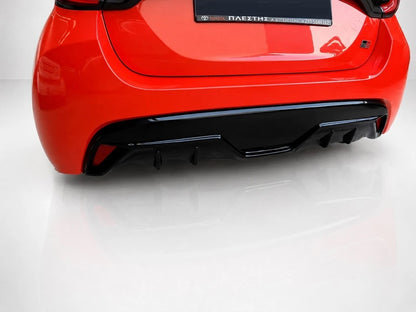 👉Diffusore Posteriore ABS Nero Lucido per Toyota Yaris Mk4 (2020-)👈