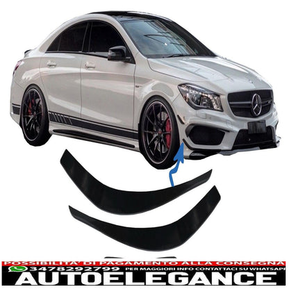 Bumper Splitter Spoiler Mercedes CLA W117 C117 X117 CLA45 Design 