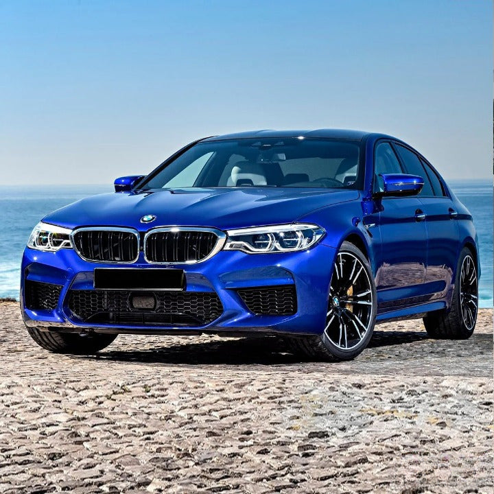 💫ART.7474 Paraurti Anteriore Look M-SPORT PDC + Spoiler per BMW G30 G31 17-20💫