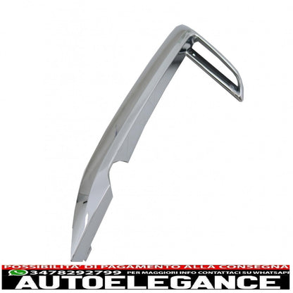 front chrome trims only suitable for bmw 7 series g12 g11 (2015-02.2019) m-tech m-sport bumper 