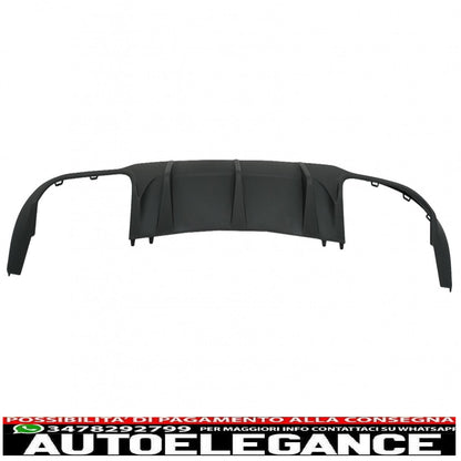 Diffusore d'aria per mantovana paraurti posteriore adatto per mercedes classe c w204 c204 amg sport line (2012-2014) limousine coupé
