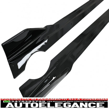 aerodynamic body kit suitable for bmw x5 g05 (2018-2022) m-tech black knight design piano black 