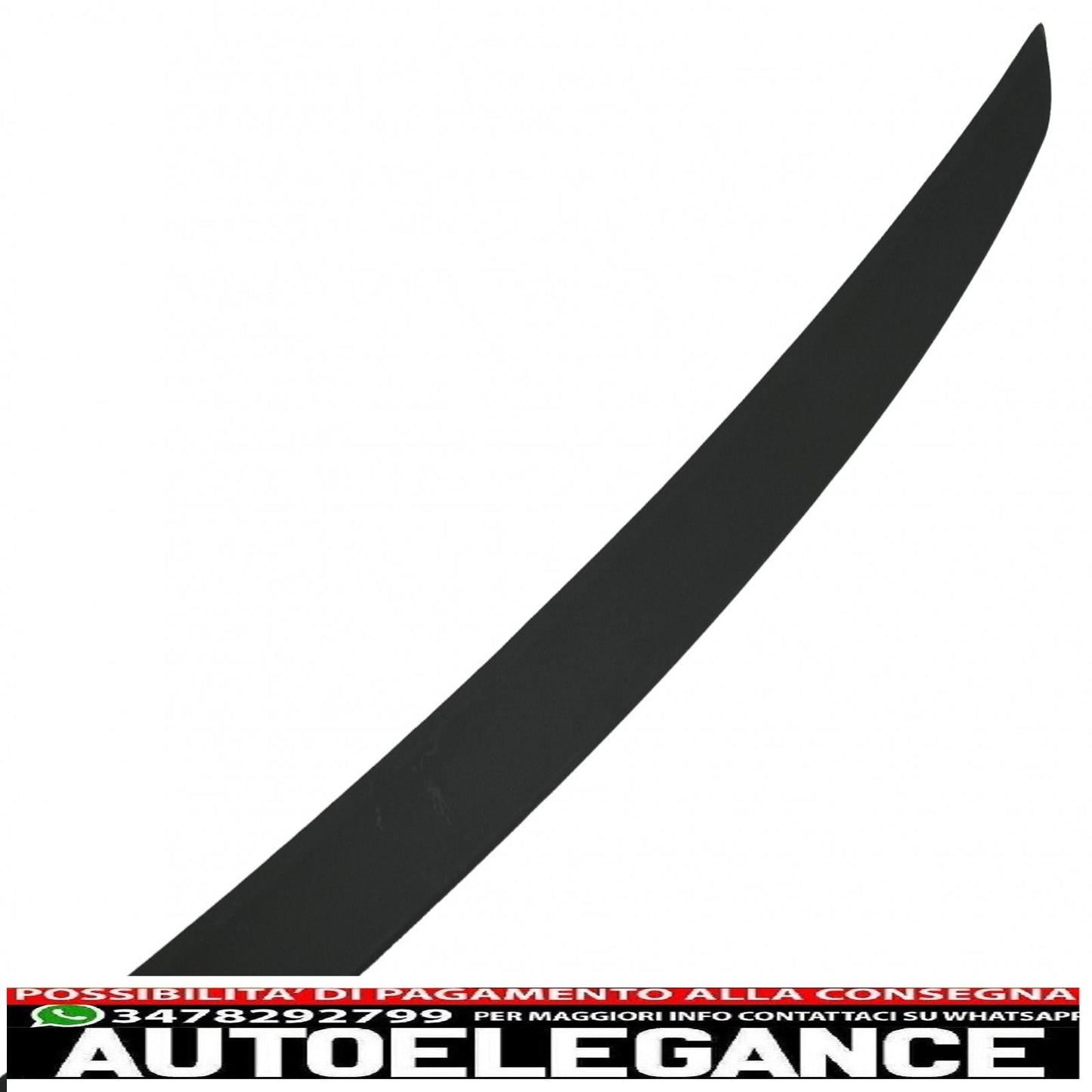 trunk spoiler suitable for audi a4 b9 sedan (2016-up)