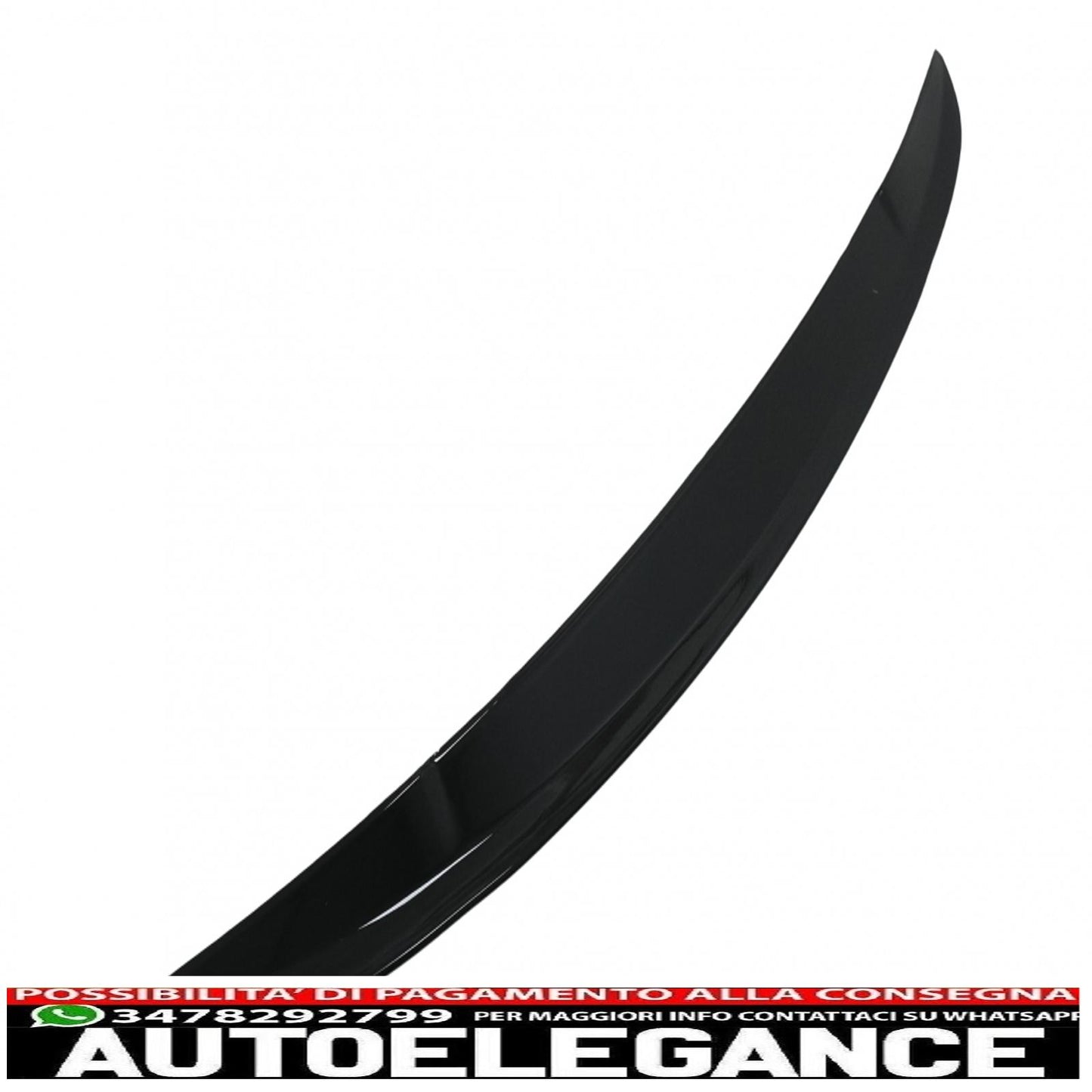 Trunk Lid Spoiler Suitable for Mercedes GLB X247 (2019-up) Piano Black 