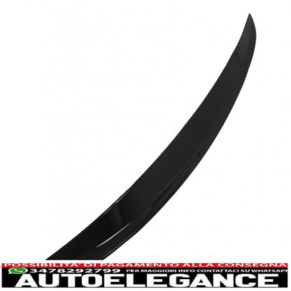 Trunk Lid Spoiler Suitable for Mercedes GLB X247 (2019-up) Piano Black 