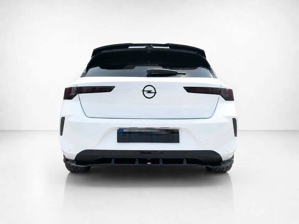 👉Splitter posteriore per Vauxhall /Opel Astra L Hatchback 21- ABS nero lucido👈
