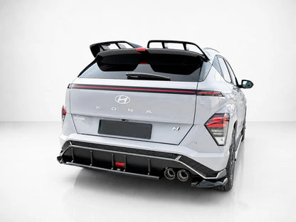 👉Splitter posteriore per Hyundai Kona N-Line MK2 (2022-) ABS nero lucido👈